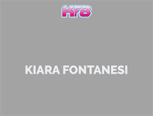 Tablet Screenshot of kiarafontanesi8.com